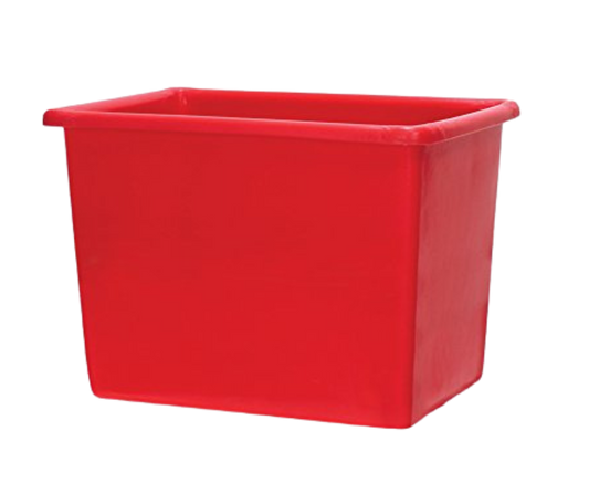 Tub 6 Bushel - Bulk Mover wh/red