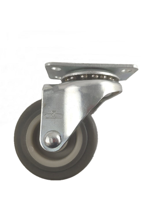 THERMOPLASTIC RUBBER SWIVEL CASTER 2"
