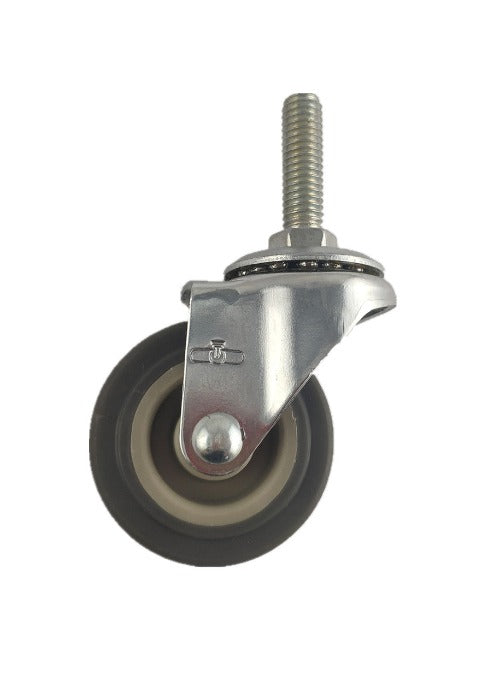 Thermoplastic Rubber Swivel Stem Caster 2" x 7/8"