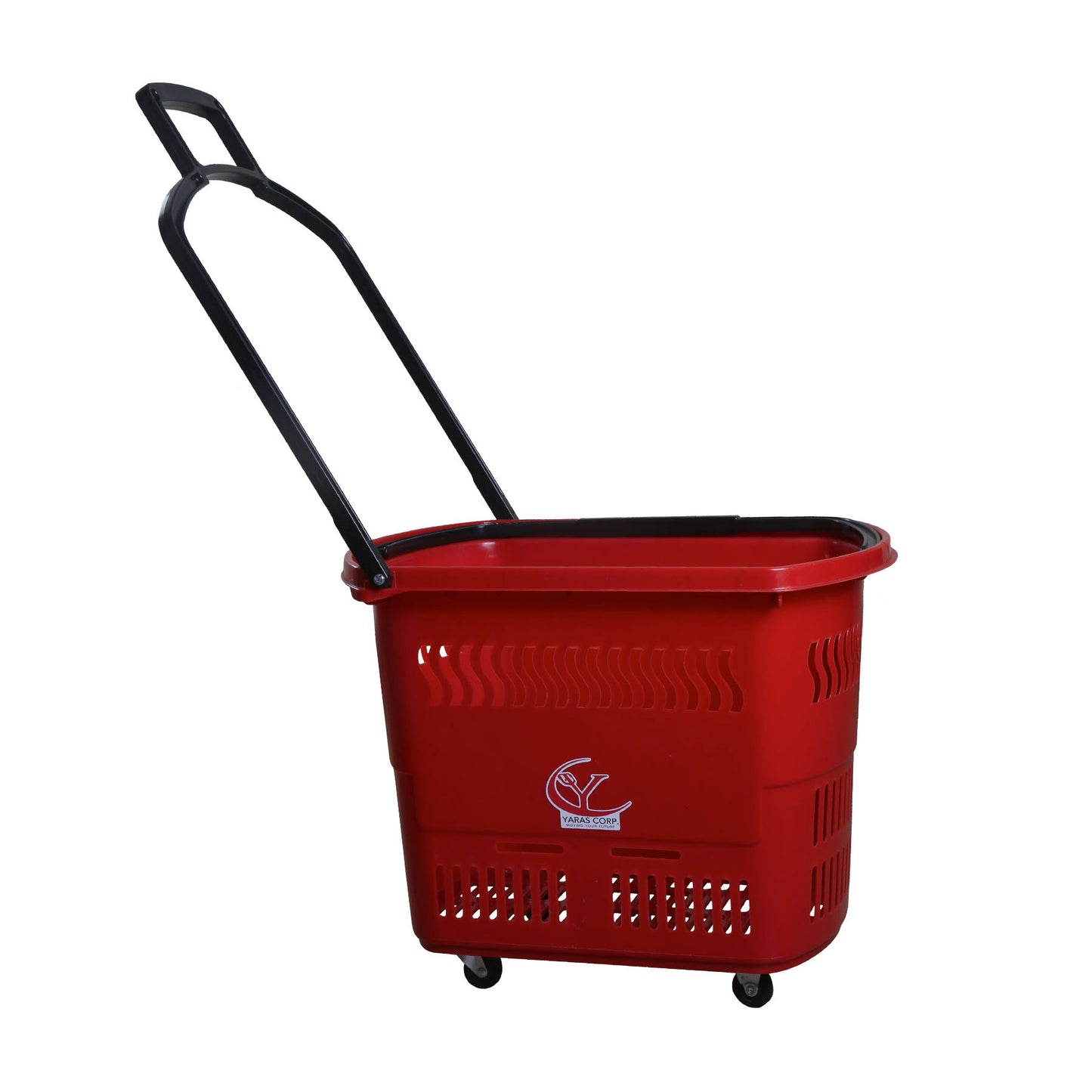 Rolling Red Basket