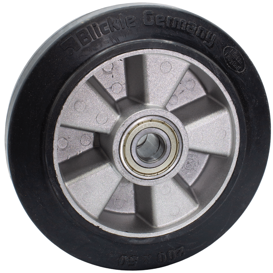 Rueda de 8” x 2” Rubber