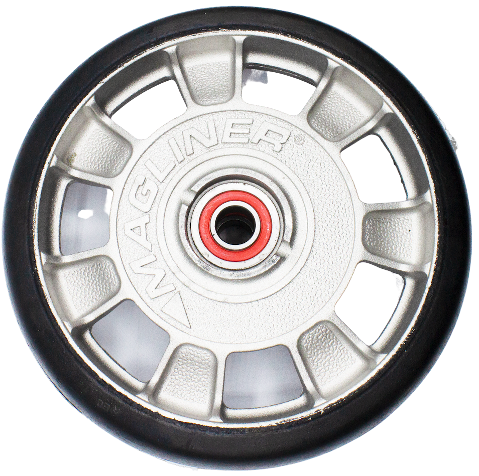 Rueda semi-neumática 8”