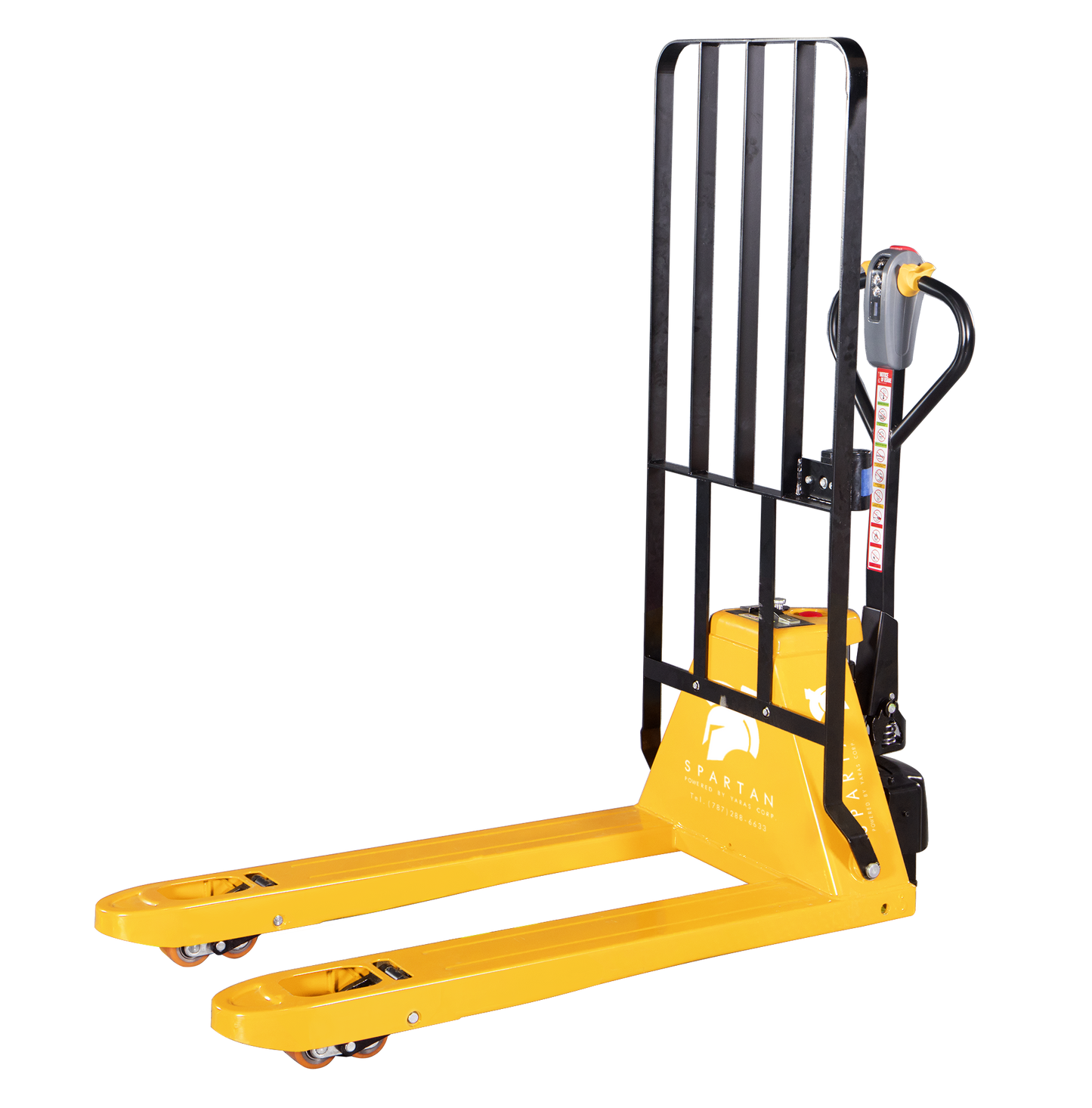 Full Electric Pallet Truck w/ Load Backrest