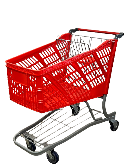 Plastic Shopping Cart 200L - Spartan