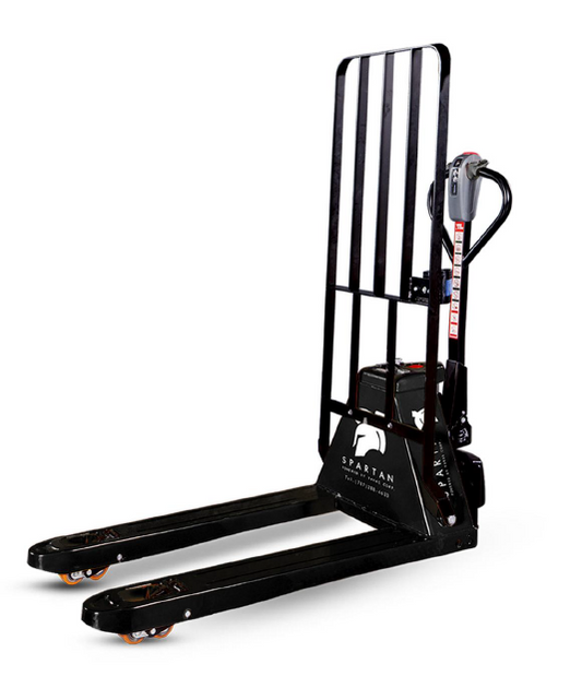Full Electric Pallet Truck w/ Load Backrest